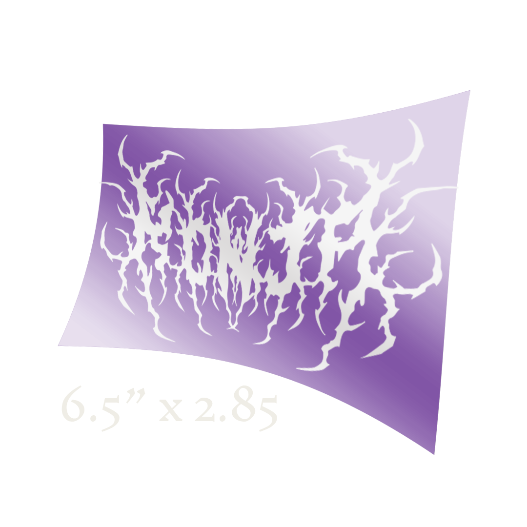 Konja Metalized Sticker